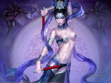 Nu œuvres - Yuehui Tang chinoise nue 2